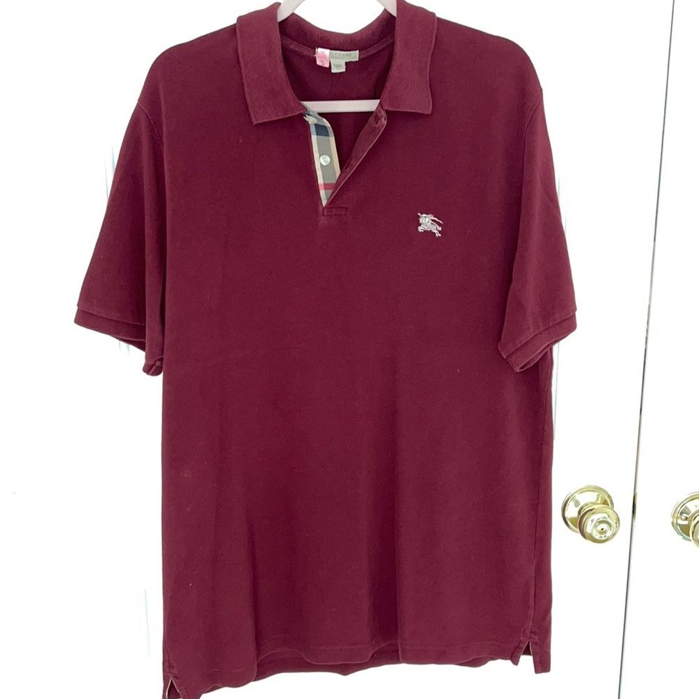 Mens Burberry Polo